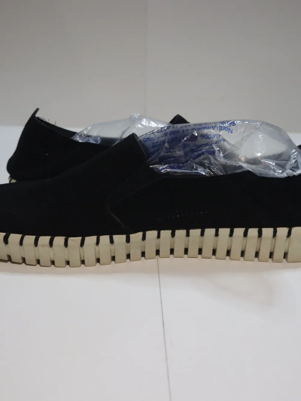 Skechers Suede Slip-Ons Black Size 8.5